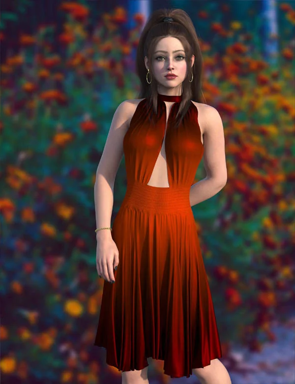 MbM dForce Adoration Dress for Genesis 9